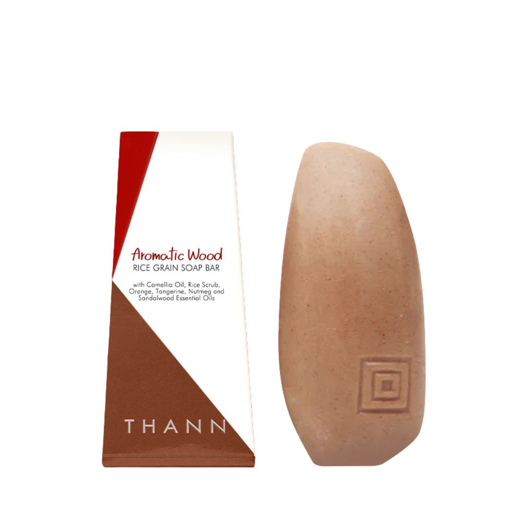 Aromatic Wood Rice Grain Soap Bar